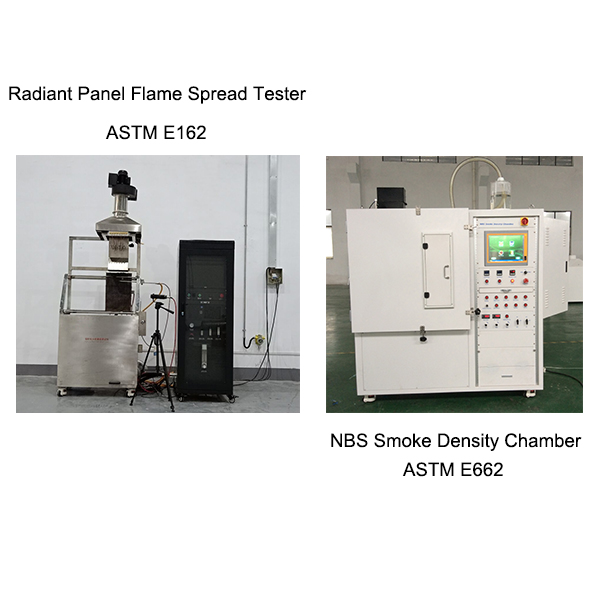 NFPA 130-2023 Основные стандарты испытаний (ASTM E162, E662)