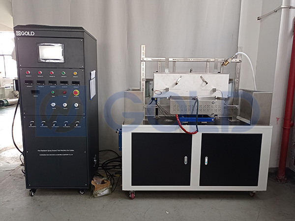 Тестирование производительности кабельного огня BS 8491