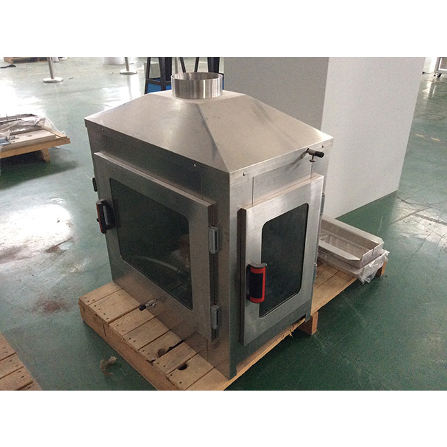 Тестер одиночного источника пламени ISO 11925 для испытаний на воспламеняемость строительных материалов